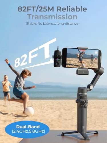 𝟕𝟎%𝐨𝐟𝐟 3-in-1 Wireless Lavalier Microphone: Mini Microphone 20H Battery, 80ft Range, DSP Noise Cancel - Plug & Play for iPhone Android, Live Streaming, Content Creators Programmes - color: Phantom Black