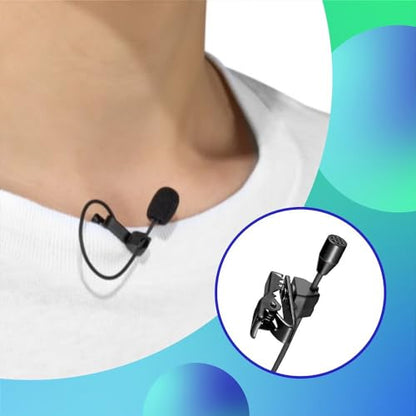 Joby Wavo Lav PRO Professional Lavalier Microphone Omnidirectional Wearable with Pro-Grade Miniature Capsule, for Cameras, Easy Clip-On System, Vlogging, Live Streaming, 2.5 m Long Cable, Black - style: Wavo Lav PRO