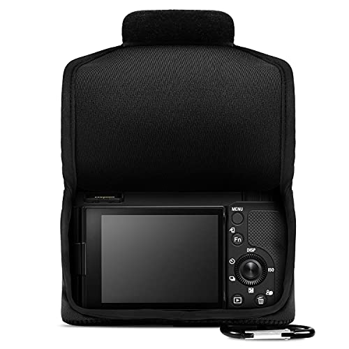 MegaGear MG2008 Ultra Light Neoprene Camera Case Compatible With Sony Zv-E10 - Black - color: Black