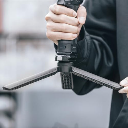 Treeroot Mini Camera Tripod, Tabletop Desktop Tripod with 1/4″-20 Screw for Smooth 4, Osmo Mobile, Vimble 2, Gimbal Handle Grip,Stabilizer and All Cameras-T00A4103