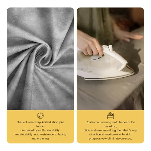 Kate 6.5x10ft/2x3m Light Blue Backdrop Texture Photography Backgrounds Portrait Photo Shoot Studio Props - color: Light Blue, size: 6.5x10ft