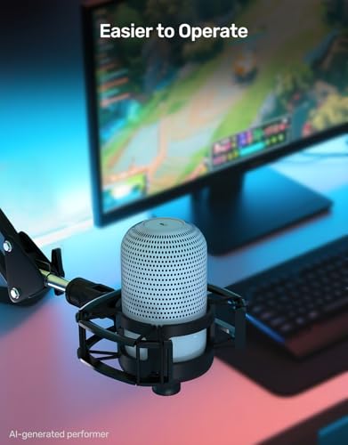 Custom Built for Razer Seiren Shock Mount Anti-Vibration Suspension Elastic Shock Mount Holder Clip Mics Stand with Screw Adapter Compatible with Razer Seiren V3 Mini USB V2 Microphone - size: Razer Seiren Shock Mount