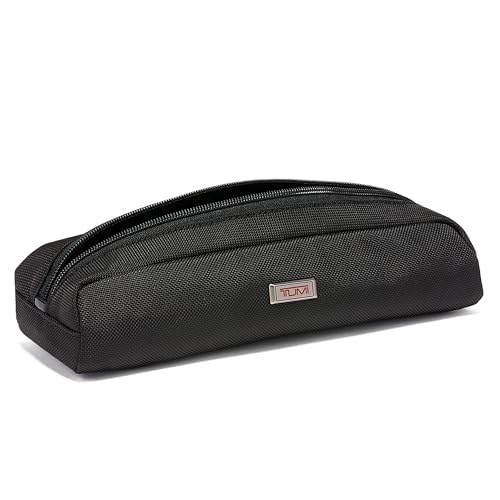 TUMI - Alpha Electronic Cord Pouch - Slim Zip Entry Travel Tech and Cable, Charger and Small Accessory Organizer - Black - color: Black