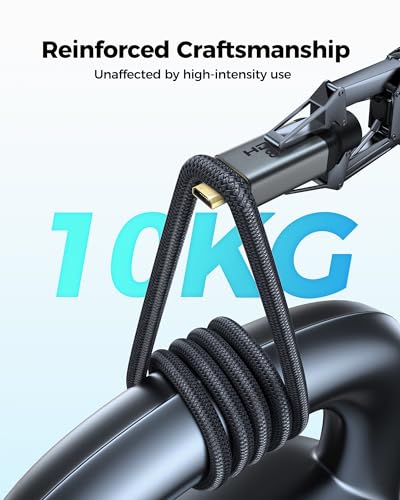 Silkland 8K 4K Micro HDMI to HDMI Cable 1ft, Short Micro HDMI 2.1 Adapter [8K@60Hz, 4K@240Hz 144Hz 120Hz] 6K 5K 48Gbps HDR, Compatible for Samsung G8,G9, Camera, Raspberry Pi 5 4, GoPro Hero, Cam Link - size: 1 Feet