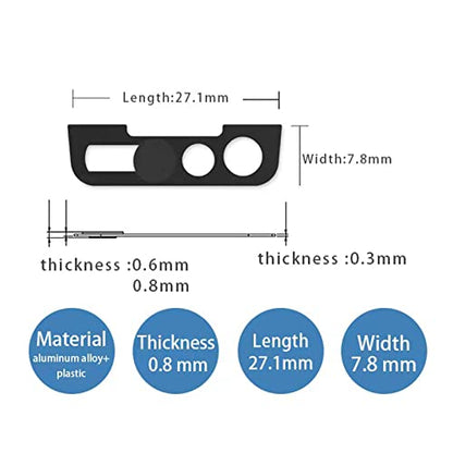 Camera Cover Protector,Camera Lens Cover Compatible with iPhone 13/13Pro/13mini/13Pro Max,Camera Lens Protector Protect Privacy and Security（black）