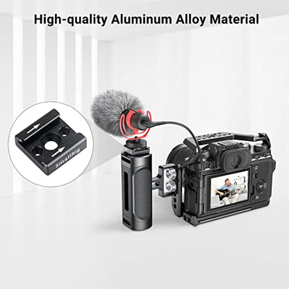 SmallRig Cold Shoe Mount (2pcs Pack) with 1/4"-20 Thread for Camera Cage Flash LED Monitor Microphone - 2060 | with 1/4"-20 Thread, for Camera Cage Flash LED Monitor Microphone