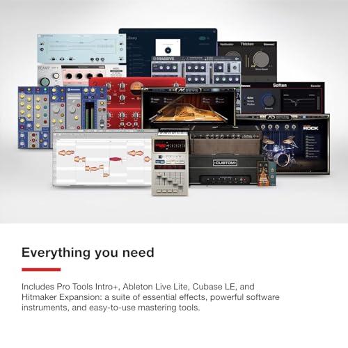 Focusrite Scarlett Solo Studio 4th Gen USB Audio Interface Bundle for the Songwriter, Guitarist or Vocalist with Condenser Microphone and Headphones for Recording, Songwriting, and Podcasting - style: Solo Studio