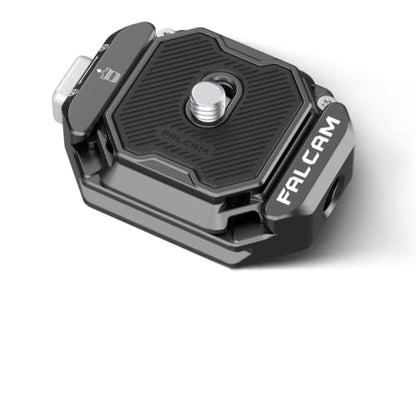 FALCAM F38 Quick Release Kit V2, Quick Release System, Base and Plate with 1/4" and 3/8" Screw Thread for Tripod, Monopod, Stabilizer, Slider - F38B3404 - size: F38 QR Kit V2