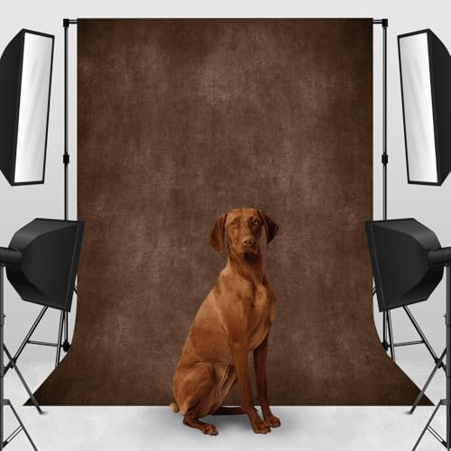 Photo Backdrop Brown Abstract Professional Backgrounds Portrait Photography Props Booth Backgrounds Photography Studio (6 x 9ft) Shooting Canvas Summer Theme Event - color: Brown, size: 6x9ft