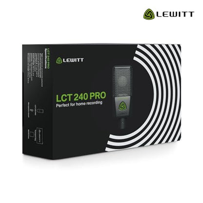 LEWITT LCT 240 Pro Large Diaphragm Condenser Mic - color: Black