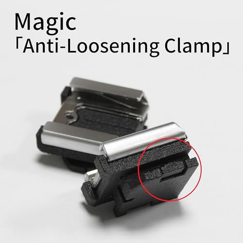Camera Cold Shoe Riser Mount Adapter, Plastic Base Protector for Cold Shoe. for Film Cameras, for Light Meter, Viewfinderr, mini LED Light. No Communication, No Flash Triggered.