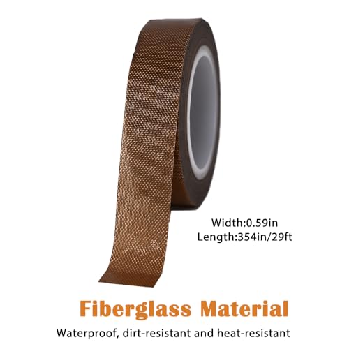 Light Dimming Tape 2 PCS 0.59inx29ft Led Light Strip Masking Tape Lighting Soften Cover Sticker, Coffee-Colored