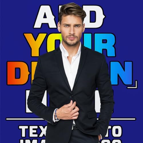 Custom Photography Cloth Design Your Own Photo Logo Text Personalized Backdrops Non-Reflective Non-Penetrating Photoshoot Background Screen Portrait Studio Photobooth Drops 56 X 79 Inches, Dark Blue - color: Dark Blue, size: 56"×79"