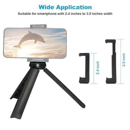 NexiGo Lightweight Mini Tripod for Camera/Phone/Webcam, Extendable Stand, for NexiGo Logitech Webcam C920 C922 C925e C922x C930e C930 C615 Brio and Other Lightweight Devices with 1/4" Thread