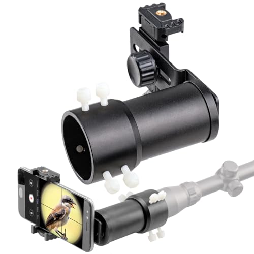 Smartphone Scope Adapter - Universal Mount for Photography & Wildlife Observation - Fits 38mm-46mm Eyepieces | Quick Alignment; Stable Phone Mount; Universal Compatibility - size: Smartphone Scope Adapter 33-46MM