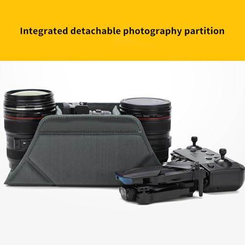 Shockproof Camera Storage Bag Removable Padded Insert Flexible Compartments Foldable Design Equipment Protecting Shockproof Camera Storage