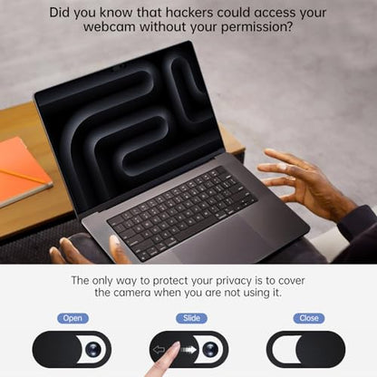CaseBuy MacBook Pro Accessories, 14 Pack Dust Plug Covers for 2026-2021 MacBook Pro 14/16 inch M5 M4 M3 M2 M1 Pro/Max, Dust Plug for HDMI, Thunderbolt, SDXC, Magsafe, Headphone & 2PCS Webcam Cover - size: 14 Pack
