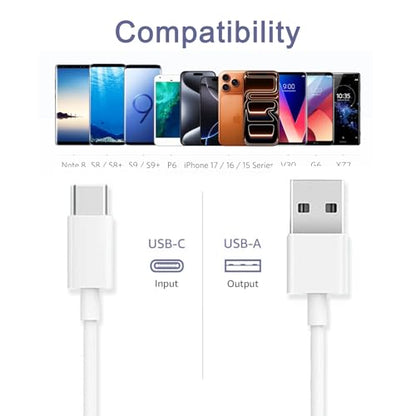 2 Pack 10FT USB C Camera Charger for Arlo Essential Camera 2nd/3rd Gen, Essential XL 2nd/3rd Gen, Pro 6, Ultra 3 Charging Cord Power Cable for WYZE Duo Cam Pan, Cam Pan v4,Eufy Security SoloCam S4 E42 - size: 2-Pack