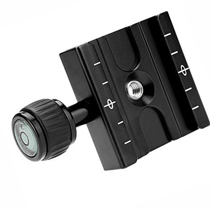 Fotasy 50 mm Arca Swiss Type Clamp, Quick Release Plate Clamp, QR Clamp, Arca Tripod Mount for Tripod Head Monohead, fits Arca Style Plate