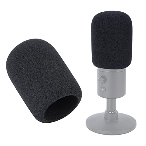for Razer Seiren X Pop Filter - Mic Foam Cover Windscreen Customized for Razer Seiren X Streaming Microphone - color: O_Foam Cover