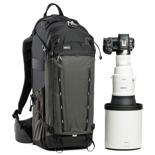 Think Tank BackLight Long Lens Backpack for Cameras with Super Telephoto Lenses - Slate Black - color: Slate Black, size: Long Lens