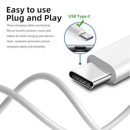 3 Pack 10FT USB C Camera Charger for Arlo Essential Camera 2nd/3rd Gen, Essential XL 2nd/3rd Gen, Essential Pan Tilt, Pro 6/XL 6, Ultra 3 Cam Charging Cord Power Cable for WYZE Duo Cam Pan, Cam Pan v4 - size: 3-Pack