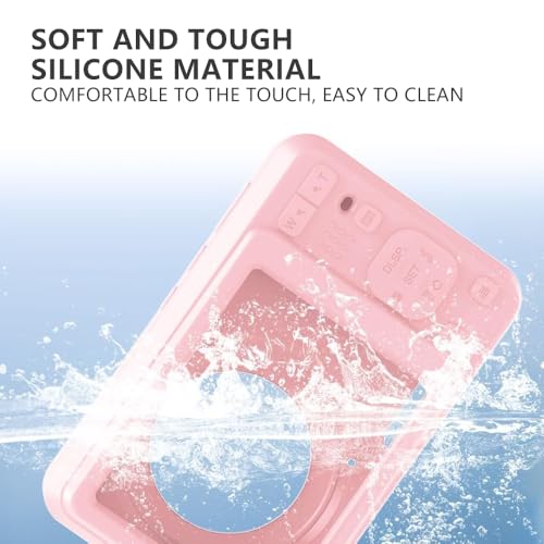 Case for KODAK PIXPRO FZ55 Case, Soft Silicone for KODAK PIXPRO FZ55 - Anti-Scratch Slim Fit Lightweight Protective - pink - color: pink