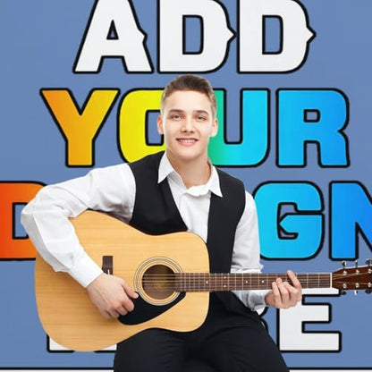Custom Photography Cloth Design Your Own Photo Logo Text Personalized Backdrops Non-Reflective Non-Penetrating Photoshoot Background Screen Portrait Studio Photobooth Drops 56 X 79 Inches, Dutch Blue - color: Dutch Blue, size: 56"×79"