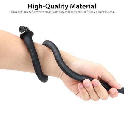 HSU Camera Flexible Mount Clamp Stick Pole for Insta360 GoPro | Neck Holder Selfie Stick Extension Pole, Camera Tripod Stand for GoPro Hero 13 12 11 10, Insta360 X5 X4 X3, DJI Action Camera