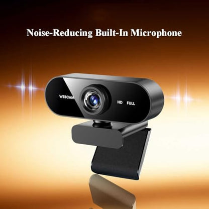 GIZNXBA USB Webcam with Microphone for Streaming Noise Cancellation, Wide-Angle Lens, Plug & Play USB Webcam for Laptop, Desktop, Streaming(4K) - color: 4K