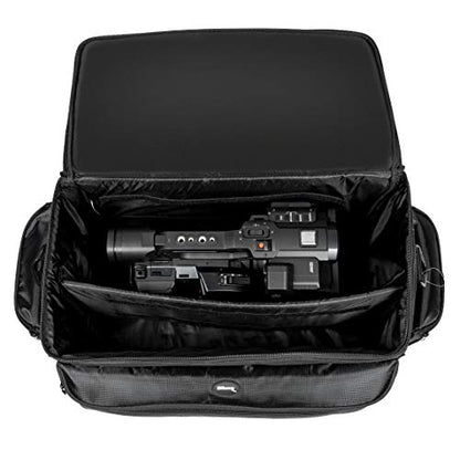Ultimax’s Extra Large, Water-Resistant Gadget Bag Compatible With Camcorders and Accessories for Panasonic AG-AC160, AC30, AC90A, AC130A, AF100, HVX200, UX90, UX, 180HC-X1000, HC-X1, And More - size: Extra Large