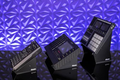 Headliner Adjustable Steel Desktop Production Stand (Small); Fits Small Synths, Samplers, Effects Modules, Drum Machines and more Music Production Gear for your Studio - size: Single-Tier Small Desktop Production Stand