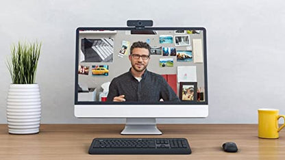Logitech C925-e Webcam with HD Video and Built-In Stereo Microphones - Black