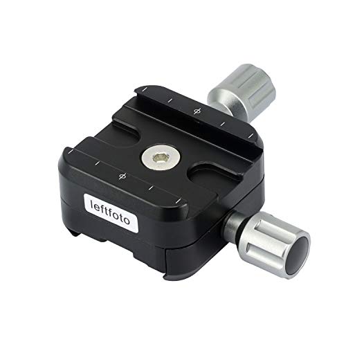 Quick Release Clamp for Arca Swiss RRS Rail Plate Nodal Slide Rail Clamp Subtend/Bidirectional Adjustable Double-Sided