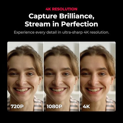 YOLOLIV YoloCam S7 4K60 Streaming Camera with 18mm F1.4 MFT Lens, ToF Autofocus, 4X Zoom, Interchangeable Lens, Plug & Play Webcam, for Twitch, YouTube, Zoom - style: Camera Body with 18mm Lens
