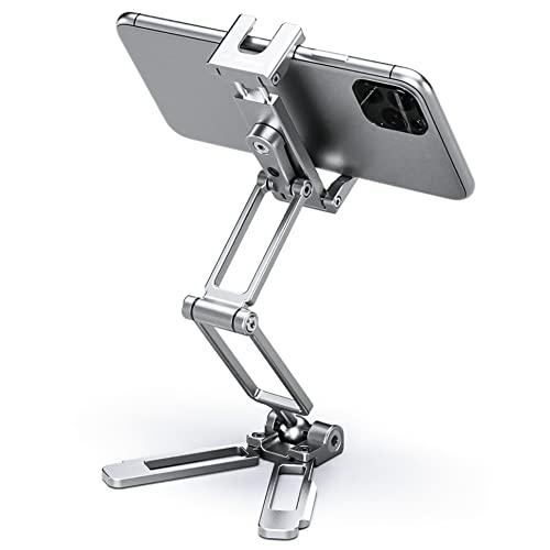 LEOFOTO PS-4 Black Ultra Compact & Lightweight Smartphone Clamp/Holder/Video/Selfie Stand/Easel Arca/RRS Compatible - color: LF-PS-4-Black