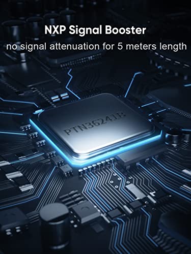 CableCreation Active USB 3.0 Extension Cable 16.4 FT, USB 3.0 Extender Male to Female Cord with Signal Booster Compatible with Oculus Quest 2, Rift Sensor, Steam VR, Gaming PC, 5M - style: USB 3.0