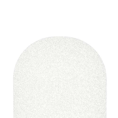 Cubilux Foam Cover for Lavalier Lapel Microphone, Windscreen for Mini Clip-On Lav MIC, Foam Cover, 10-Pack, White - color: Foam Cover, 10-Pack, White