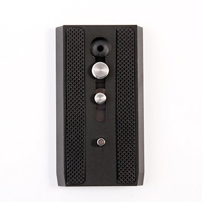 501PL Sliding Dovetail Quick Release Plate with 1/4"-20 & 3/8"-16 Mounting Screw for Manfrotto 503HDV 701HDV MH055M0-Q5 for 501, 503 & NG Tripod Heads, RC5 Quick Release QR System, Replaces #3433PL