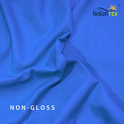 ISSUNTEX 10X20 ft Background Muslin Backdrop, Photo Studio, Collapsible High Density Screen for Video Photography and Television-Blue - color: Blue, size: 10X20 ft