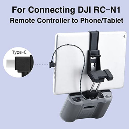 1FT USB C to USB C Remote Controller Cable for IPhone 17/16/15, DJI Mavic 3, Mini 2/3/Mini 4 Pro/5 Pro, Air 2S, Mavic Air 2, DJI RC-N1, RC Pro to Phone/Tablet Cable 90 Degree OTG Data Cord Accessories - style: USB C to USB C