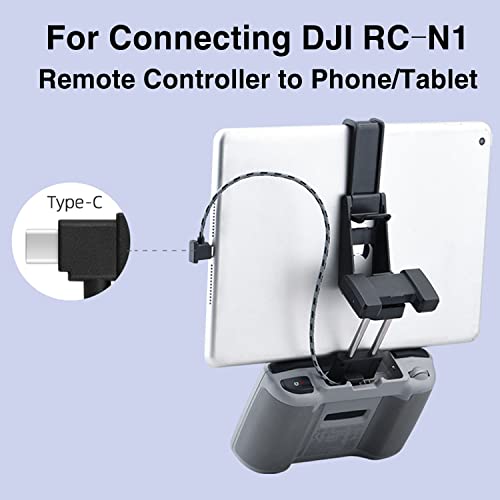 1FT+ 0.5FT(2 pack) USB C to USB C Remote Controller Cable for IPhone 17/16/16e/15 Pro Max, DJI Mavic 3/4 Pro/Air 2/2S, Mini 2/3/4/5 Pro,RC-N1,RC Pro to Tablet Cable 90 Degree Data OTG Cord Accessories - style: USB C to USB C