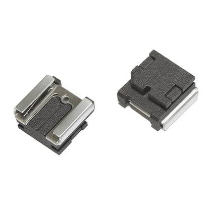 Camera Cold Shoe Riser Mount Adapter, Plastic Base Protector for Cold Shoe. for Film Cameras, for Light Meter, Viewfinderr, mini LED Light. No Communication, No Flash Triggered.