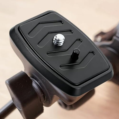 2 Pcs 35mm Tripod Quick Release Plate Camera Tripod Mount Adapter Camera Mounting Adapter Parts Replacement Cameras Mounting Ball Head Parts for Cameras Photography Equipment Mount