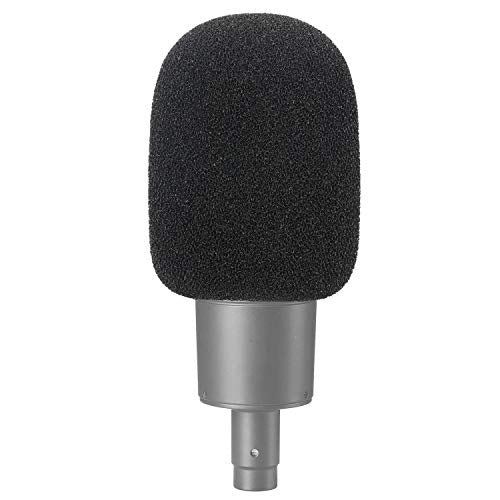 YOUSHARES AT2020 Pop Filter Foam Cover - Large Mic Windscreen for AT2020 AT2020USB+ AT2035 Condenser Microphone to Blocks Out Plosives - color: Foam Cover for AT2020