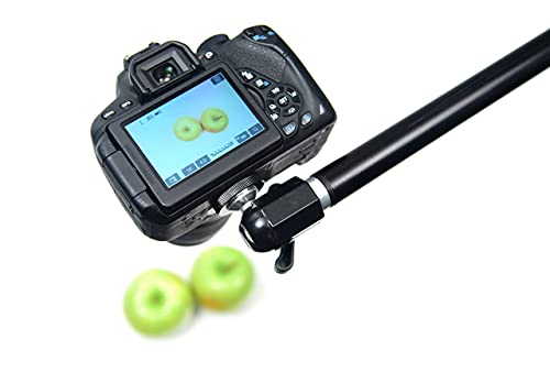 Glide Gear OH 50 Overhead Mount – DSLR, iPhone – 36" Arm, Tripod Extension, Ball Head, Heavy-Duty Metal - size: OH 50