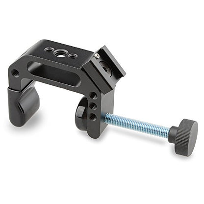 CAMVATE C-Clamp Desktop Mount Holder Stand Articulated with Cold Hot Shoe Mount - 1154