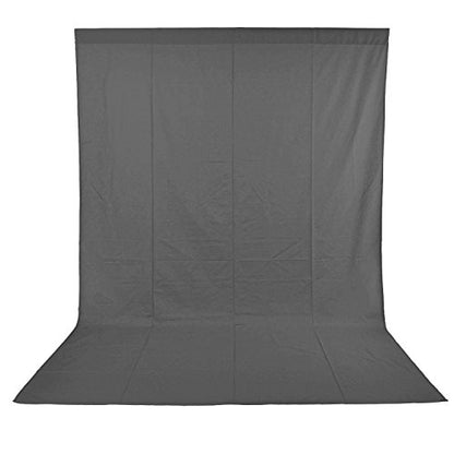 NEEWER 10 x 12FT / 3 x 3.6M PRO Photo Studio premium polyester Collapsible Backdrop Background for Photography, Video and Television (Backdrop Only) - Grey - color: Grey, size: 10 x 12 ft