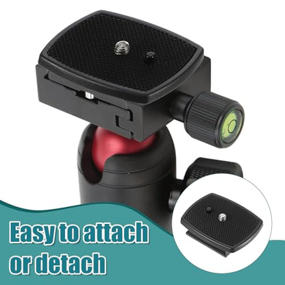 2 Pcs 43mm Camera Tripod Mount, Camera Quick Release Plate Replacement Tripod Accessories for Tripods and Cameras Mount