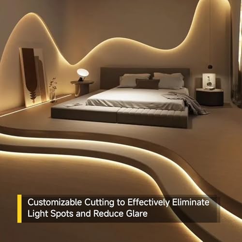 Black Bendable Aluminum LED Channel 10-Pack, 3.3ft/1M Surface Mount LED Strip Light Diffuser Track with Cover, Curve-Adaptable Profile for 12.5mm Wide Strips, Curved Wall, Ceiling, Gaming Room - color: Black Aluminum + Black Cover, size: 3.3FT/10P/#123